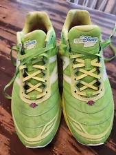 Rare Run Disney 2015 New Balance Tinkerbell 10 Green Glow Running Shoes Fairy