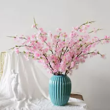 Decorative Sakura Cherry Blossom Flower Artificial Lovely Style Use For Displays