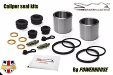 Yamaha RZ350 L 1984 front brake caliper piston seal rebuild repair kit set 33E