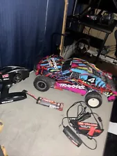 Upgraded traxxas slash 4x4 Multicolor Fast