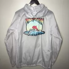 Pink Dolphin Windbreaker Jacket Size Medium