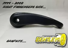 1999 - 2002 SILVERADO SIERRA RIGHT PASSENGERS SEAT RECLINE HANDLE LEVER GRAPHITE (For: 2001 Suburban 1500)