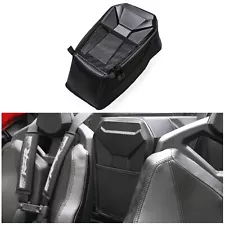 Carbon Fiber UTV Center Seat Storage Bag for Polaris RZR 570 800 S 900 1000 XP (For: 2013 RZR 800)