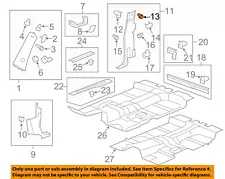 GM OEM Interior-Lock Pillar Trim Bolt 11609465