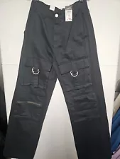 Black Medium Cargo Pants