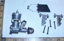 FOX 19 RC ENGINE FOR GAS AIRPLANE OR TETHER CAR WITH ACCESSORIES