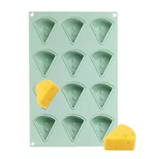 12 Cavity Cheese Shaped Cake Mold Cheese Mold For Cheese Making Cheese Mold