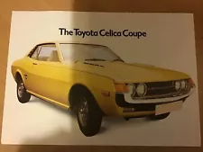 Toyota Celica Coupe Brochure Publication Number CST/74/1 1974