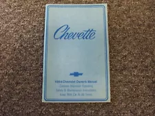 1984 Chevy Chevette Owner Operator User Guide Manual Hatchback CS Diesel