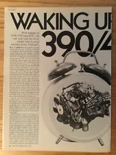 ENG194 Article Engine Wakng Up The Ford 390 / 428 Upgrade for not much money