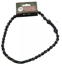 Rothco Paracord 22" OD/Black Necklace Item 92110