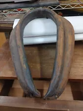 Vintage genuine leather Horse Collar