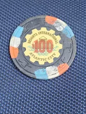 Resorts International $100 Rare Casino Chip Atlantic City