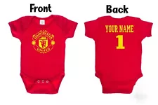 Manchester United F.C. Homemade baby bodysuit