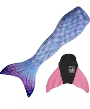 Sun Tails Keiki Monofin Mermaid Tail for Swimming Youth Sized XL 10-13