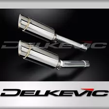 Honda CBR1100XX Blackbird 1996-09 Slip On 8" Round Stainless Exhaust Muffler Kit (For: Honda)