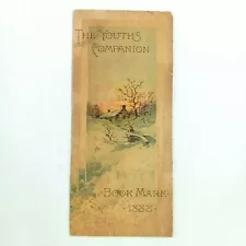 Vintage The Youths Companion Book Marks 1888 Trade Card Perry Mason