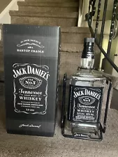 Jack Daniels 3L Bottle Swing Cradle/Bottle Pour - NEW with BOX! Collectors Item