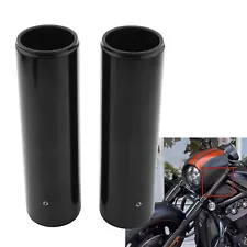 2Pcs Motorcycle Upper Fork Cover For Harley 2007-2011 V-ROD/NIGHT ROD SPECIAL zo