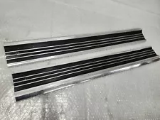 1968-1977 C3 Corvette Door Sill Plates Left & Right (Pair) Original Covers