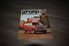 1982 Ford Econoline van sales brochure