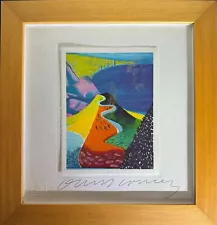 David Hockney SIGNED inkjet print - Malibu, 1993