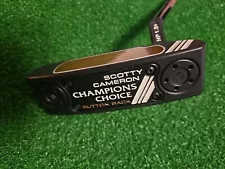 SCOTTY CAMERON CHAMPIONS CHOICE BUTTONBACK NEWPORT 1.5 + PUTTER REFINISHED 34"