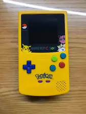 Pokemon Gameboy Color Special Pikachu Edition Nintendo System GBC Game Console