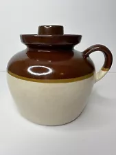 Antique Bean Crock - Cooking Jar/Bean Pot