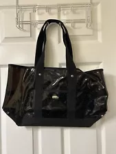 Coach Fragrance Black Tote Bag/ Travel Bag Beach Bag Pool Bag Diaper Bag