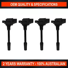 Set of 4 Swan Ignition Coil for Mitsubishi Pajero iO GDI 1.8L 2.0L