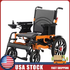 Folding Electric Wheelchair Power Wheel chair Lightweight Mobility Aid MotorizyN