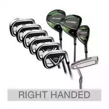 Callaway Edge 10-Piece Men's Graphite Golf Club Set NEW IN BOX (GREEN)