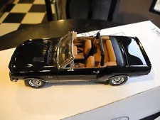 Collector's FIND Franklin Mint 1968 Shelby GT 500KR, Limited ED, 1:24, HTF!