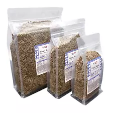 8oz-10lbs 32% Protein Floating 3.5mm Pellet Fish Food Tilapia & Cichlid Ponds