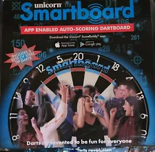 unicorn smartboard dartboard darts  self scoring Bluetooth scorebuddy app