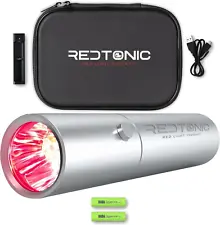 Exerscribe Red Light Therapy for Face and Body Use - Redtonic Handheld LED