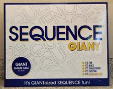 Sequence Giant Board Game Jumbo Mat Oversized Chips MT2951 2021 Goliath Complete