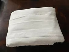 Hotel Collection 500tc White Queen Sheet- preowned