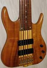Ken Smith Koa BT6 Fretless Bass 1992