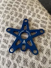 Neptune Racing USA 110mm Spider for Old School BMX Used In Blue