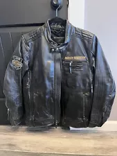 Men’s Harley-Davidson 115th Anniversary Leather Jacket New With Tags