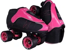 Zona Rosa Jam Skates Quad Roller Skate - Rhythm Skating - Men & Women - Vanilla