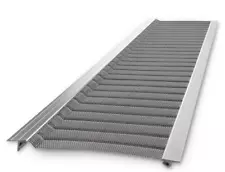 48 FT. (Nominal) Contractor Grade Stainless Steel Micro-Mesh Gutter Guard Kit