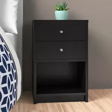 Nightstand Bedside Modern Elegant Bedroom End Table Furniture Mini Dresser