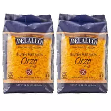 Gluten Free Orzo Pasta, Made with Corn & Rice, Wheat Free, 12Oz Bag, 2-Pack