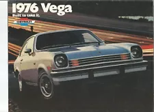 Original 1976 Chevrolet Vega Dealer Sales Brochure including Cosworth Vega