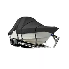 Sea Hunt Gamefish 30 Center Console Fishing T-Top Hard-Top Boat Cover Black