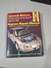 Haynes Repair Manual 38010 GM Regal Lumina Cutlass Supreme Grand Prix 1988-1999 (For: 1989 Oldsmobile Cutlass Supreme)