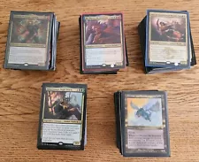 Five (5) Commander / EDH Decks